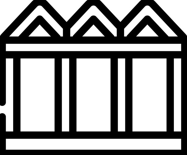 建筑金属材料框线图标图片下载