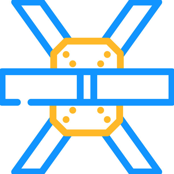 建筑金属部分彩色图标图片下载