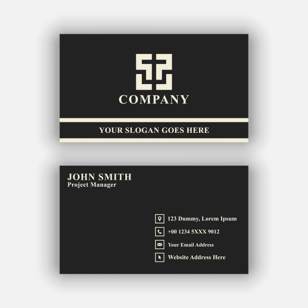 名片设计模板图片下载