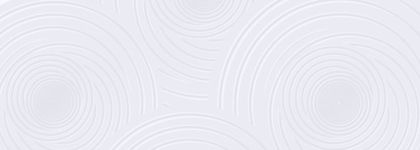 白色抽象几何背景与圆形图案。图片下载