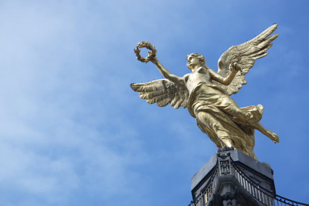 墨西哥城的独立纪念碑，也被普遍称为Ángel de la Independencia图片下载