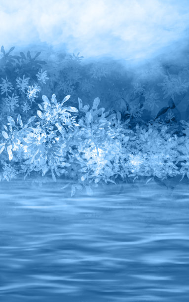 可可河岸边图片下载