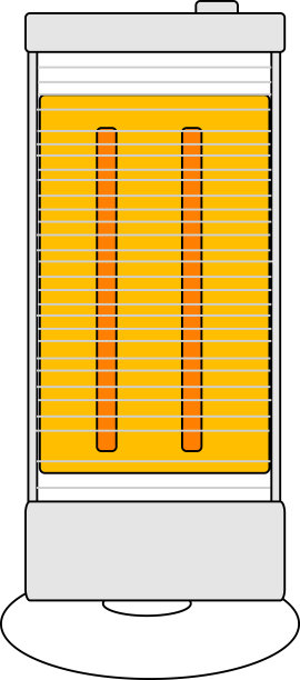 暖电炉插图材料图片下载