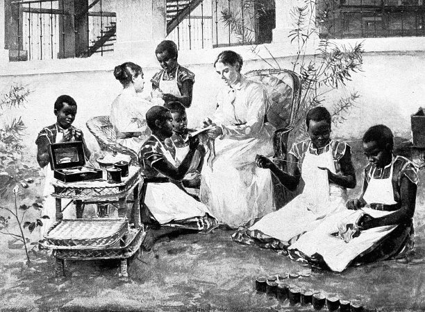 在东非的德国缝纫学校图片下载