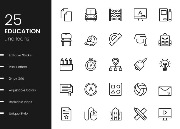 教育行图标图片下载