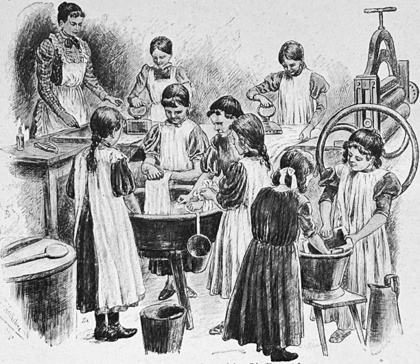 儿童之家:洗衣图片下载