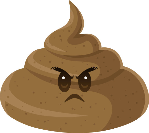 便便卡通愤怒人物设计图片下载