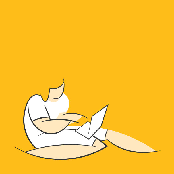 使用笔记本电脑在家工作的女性图片下载