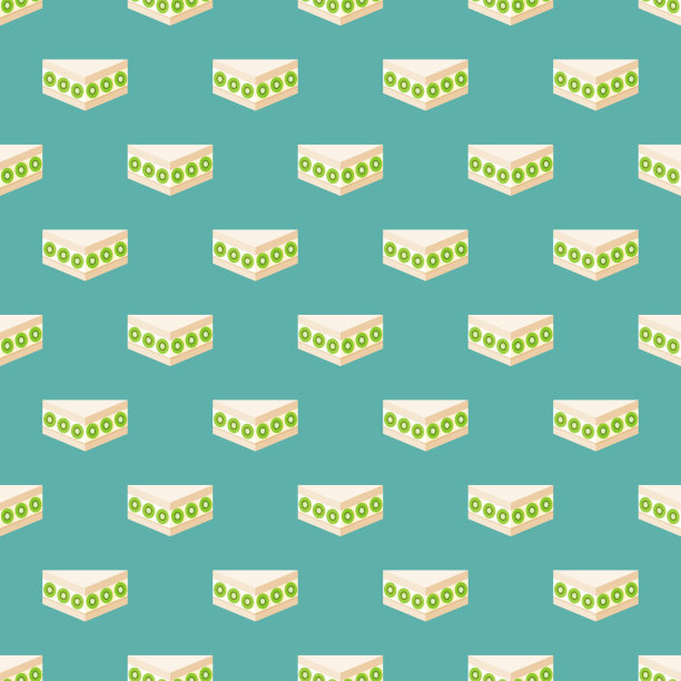 猕猴桃甜点日本三明治图案图片下载