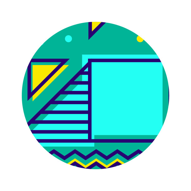 现代抽象背景圆设计图片下载