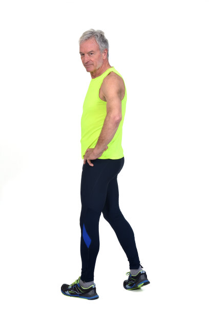 一个孤立在白色背景中的人图片下载