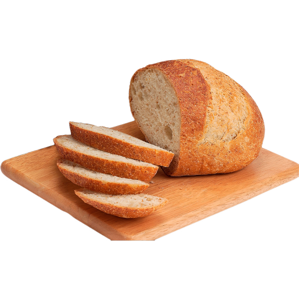 案板上的切片面包图片下载