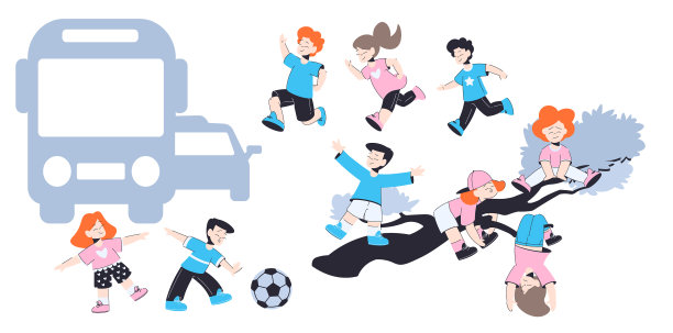 快乐的小朋友们跑着玩着球图片下载