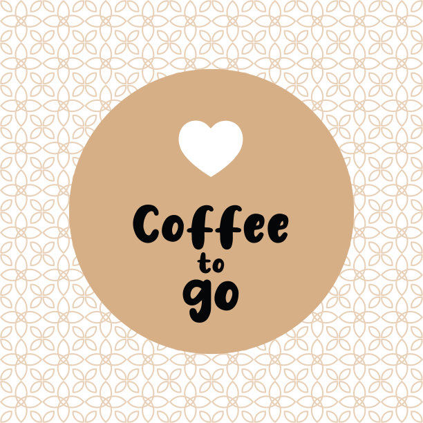 咖啡去贴纸，用爱心做成的标签，标签，贴纸背景，剪出来的图片下载