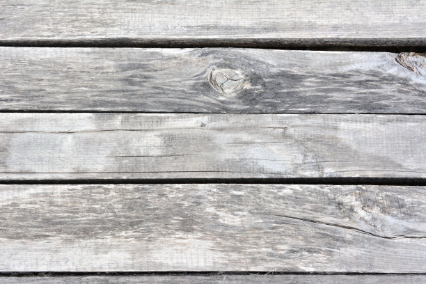 灰色的木桌与裂缝和木板隔离复制空间图片下载