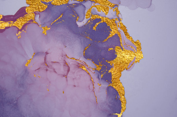 天堂。黄金大理石-艺术。图片下载