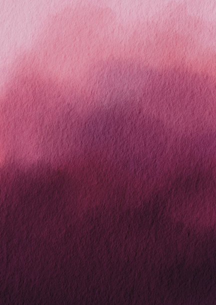 粉红色和紫色的背景水彩画装饰的甜蜜，浪漫和情人节的概念。图片下载