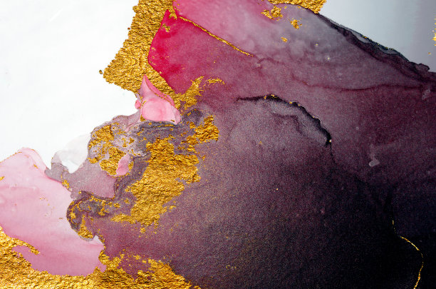 天堂。黄金大理石-艺术。图片下载