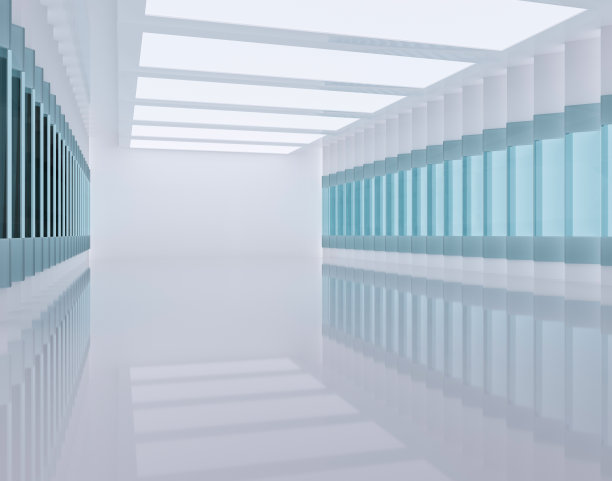 3D渲染插图现代室内设计背景图片下载