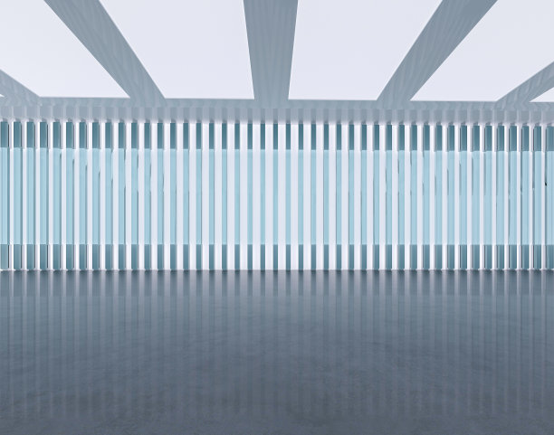 3D渲染插图现代室内设计背景图片下载