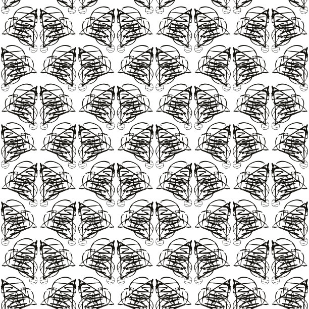 无缝抽象黑白背景图片下载