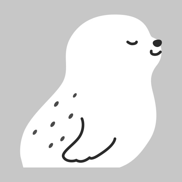 一个侧面印章的简单插图图片下载