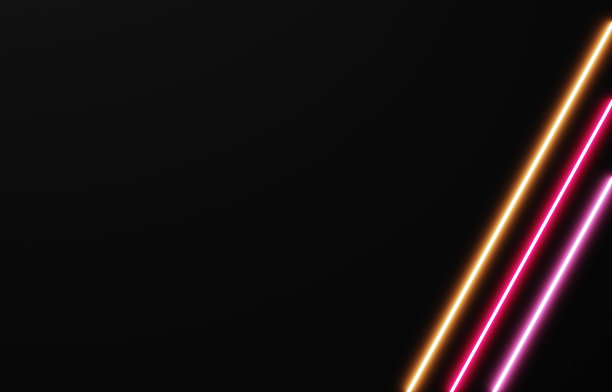 彩色发光的霓虹背景图像图片下载