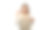 漂亮的年轻女子系着围裙，双手拿着咖啡胶囊，孤立在白色背景上。图片下载