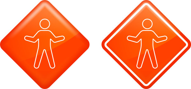 一个男人伸展的图标图片下载