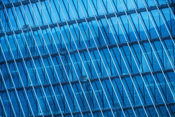 建筑抽象几何，摩天大楼立面图片下载