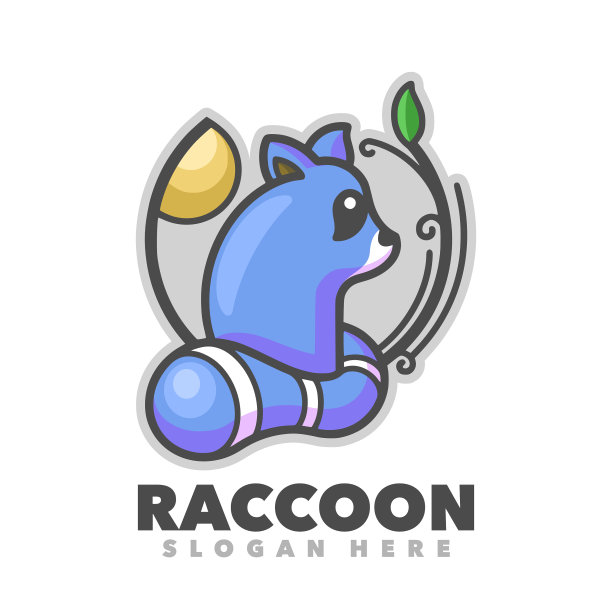 浣熊自然漫画图片下载