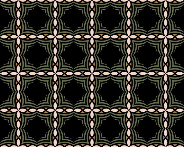 无缝插图瓷砖图案的背景或墙纸图片下载