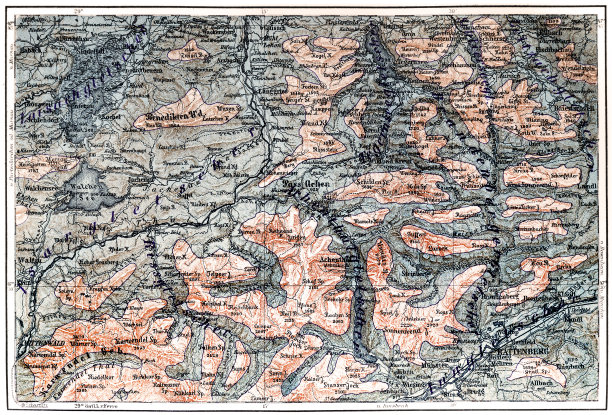 冰川期泰根泽地区的冰川作用图片下载