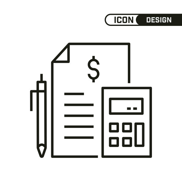 会计矢量绘制图标在48px网格与1px笔画宽度。信息图形、移动和网络等。图片下载