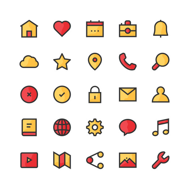 用户界面图标图片下载