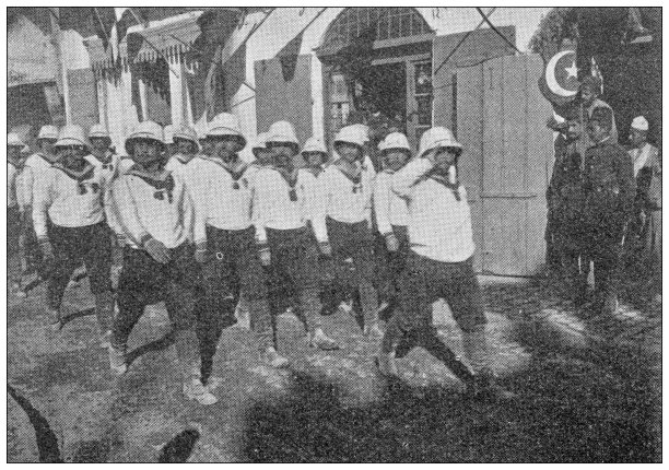 古代图像:威廉二世访问圣地，耶路撒冷，水手图片下载