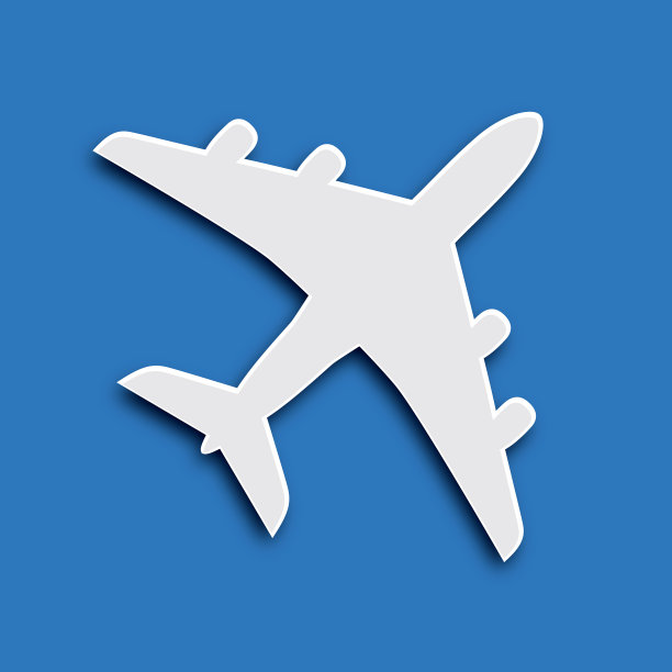 平面纸飞机图标图片下载