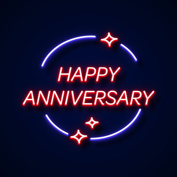 霓虹风格，设计元素图片下载