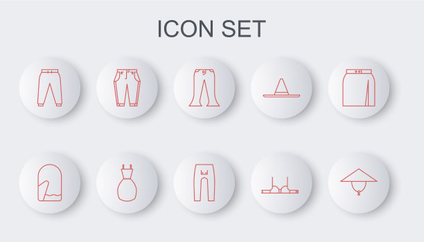 集线亚洲锥形帽圣诞手套图片下载