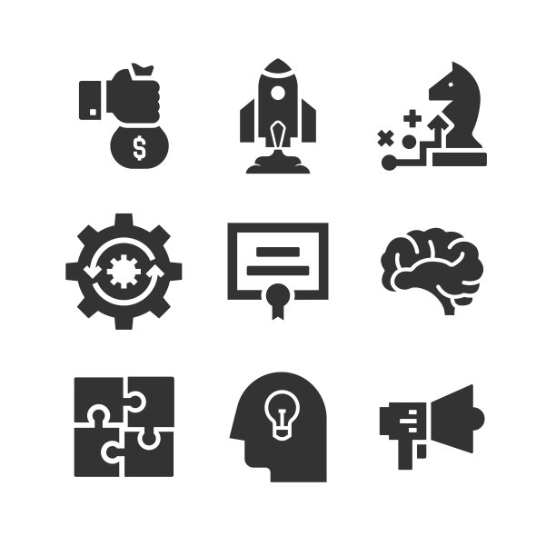 启动，发现，投资，战略，推广图标图片下载