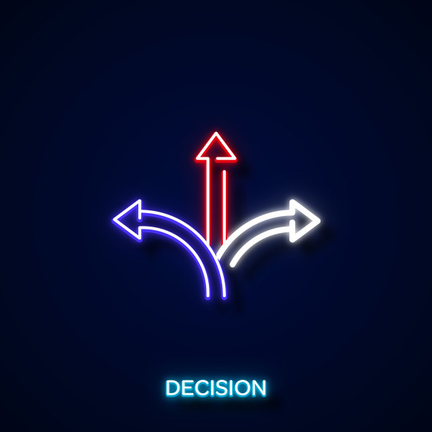 决定霓虹灯风格，设计元素图片下载