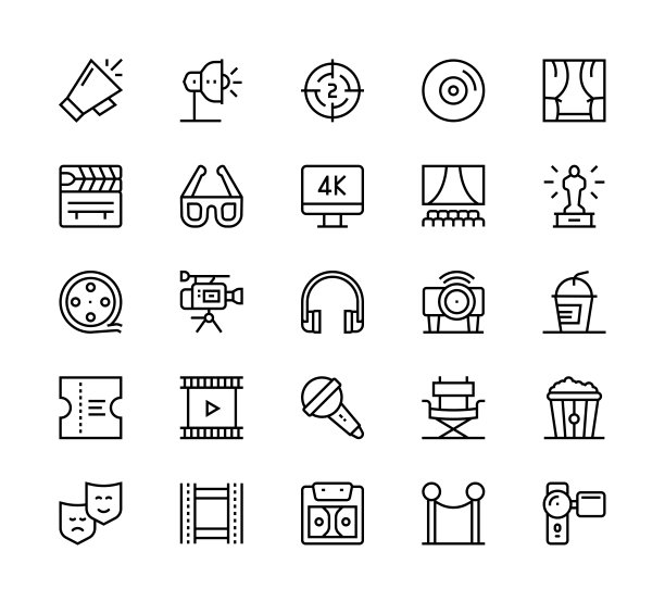 电影图标图片下载