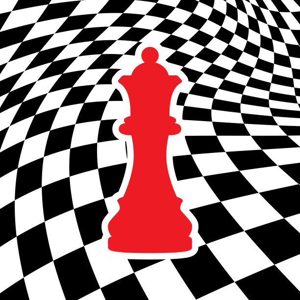 红皇后迷幻棋盘图片下载