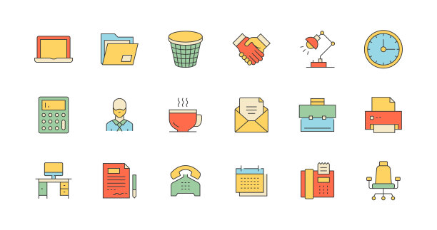 采购产品办公室，工作场所，经理，办公室椅子，AMil图标设计图片下载