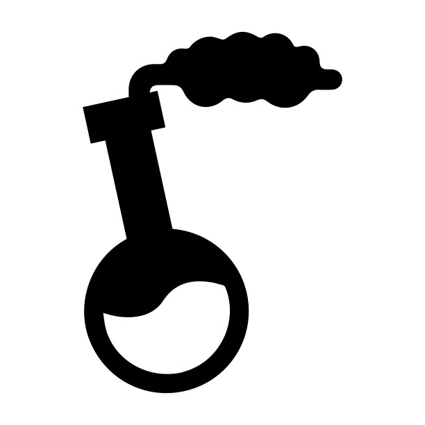 科学，实验室实验，化学反应图标图片下载