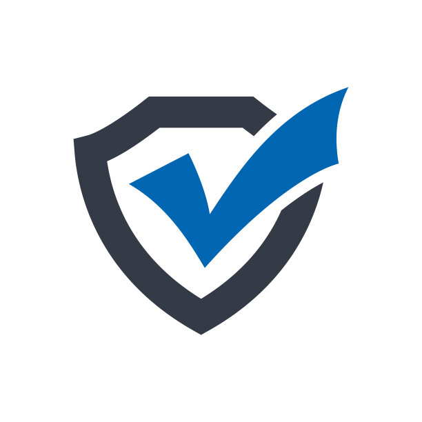 安全平面蓝色图标隔离在白色背景矢量插图| Seo图标图片下载