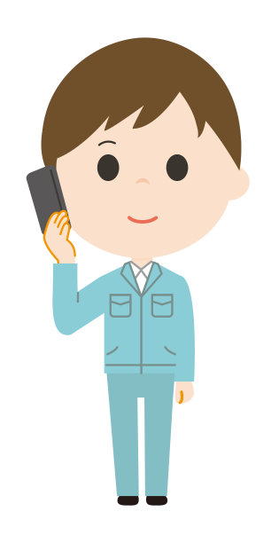 穿工作服的男人图片下载