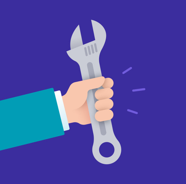 扳手机械维修方便的人持有工具图片下载