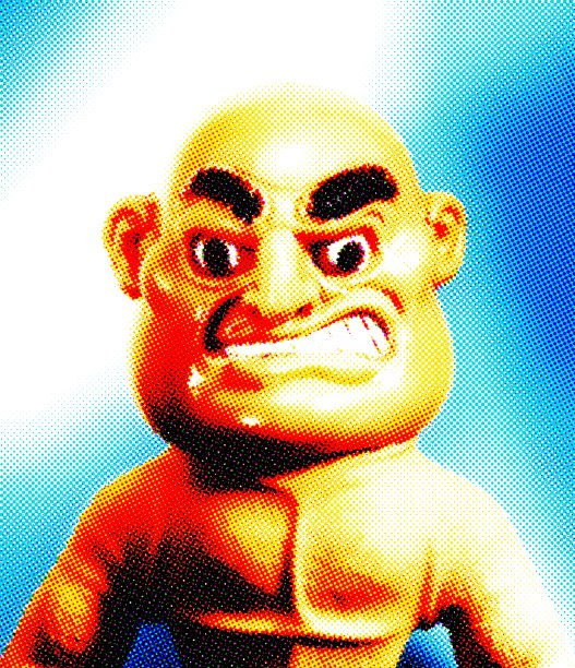 愤怒的秃头图片下载