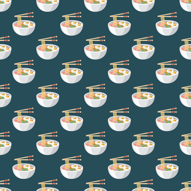 日式拉面饮食模式图片下载